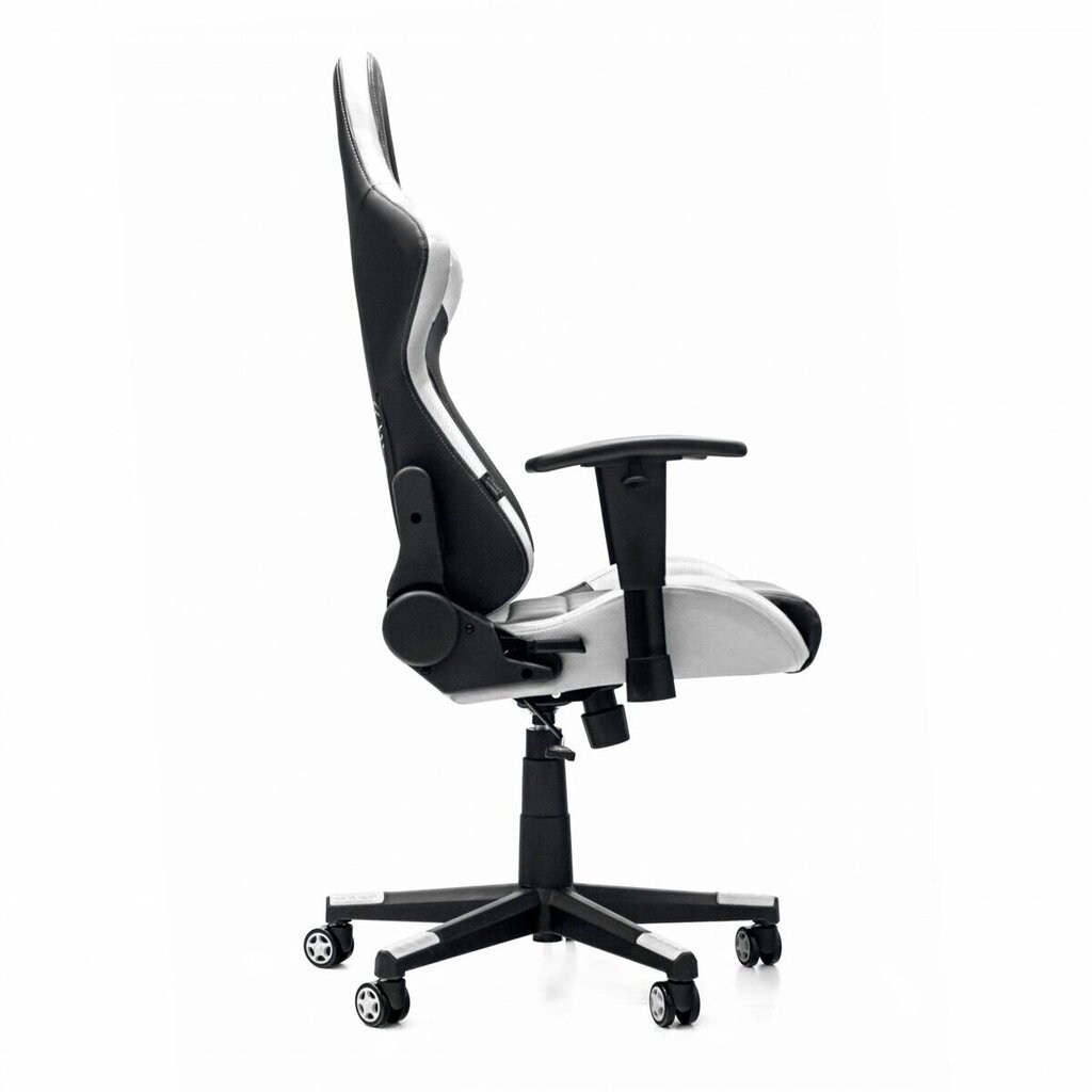 Žaidimų kėdė Woxter Stinger Station, balta/juoda kaina ir informacija | Biuro kėdės | pigu.lt