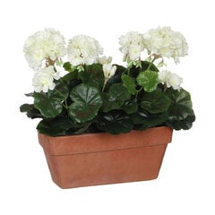 Декоративное растение Mica Decorations Герань (29 x 13 x 40 см) цена и информация | Искусственные цветы | pigu.lt