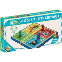 Настольная игра L´Arbre a Jouer Jeu Des Petits Chevaux (FR) цена и информация | Игрушки для мальчиков | pigu.lt