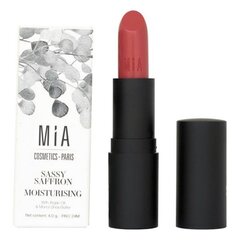 Увлажняющая помада Mia Cosmetics Paris 511-Sassy Saffron цена и информация | Помады, бальзамы, блеск для губ | pigu.lt