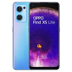 Oppo Find X5 Lite 5G 8/256GB Startrails Blue цена и информация | Мобильные телефоны | pigu.lt