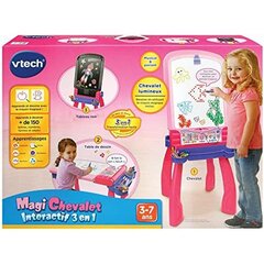 Интерактивная Доска Vtech Magi chevalet interactif 3 en 1 rose (FR) цена и информация | Развивающие игрушки | pigu.lt