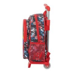 Mokyklinė kuprinė Marvel go hero spiderman go hero, raudona/juoda цена и информация | Школьные рюкзаки, спортивные сумки | pigu.lt
