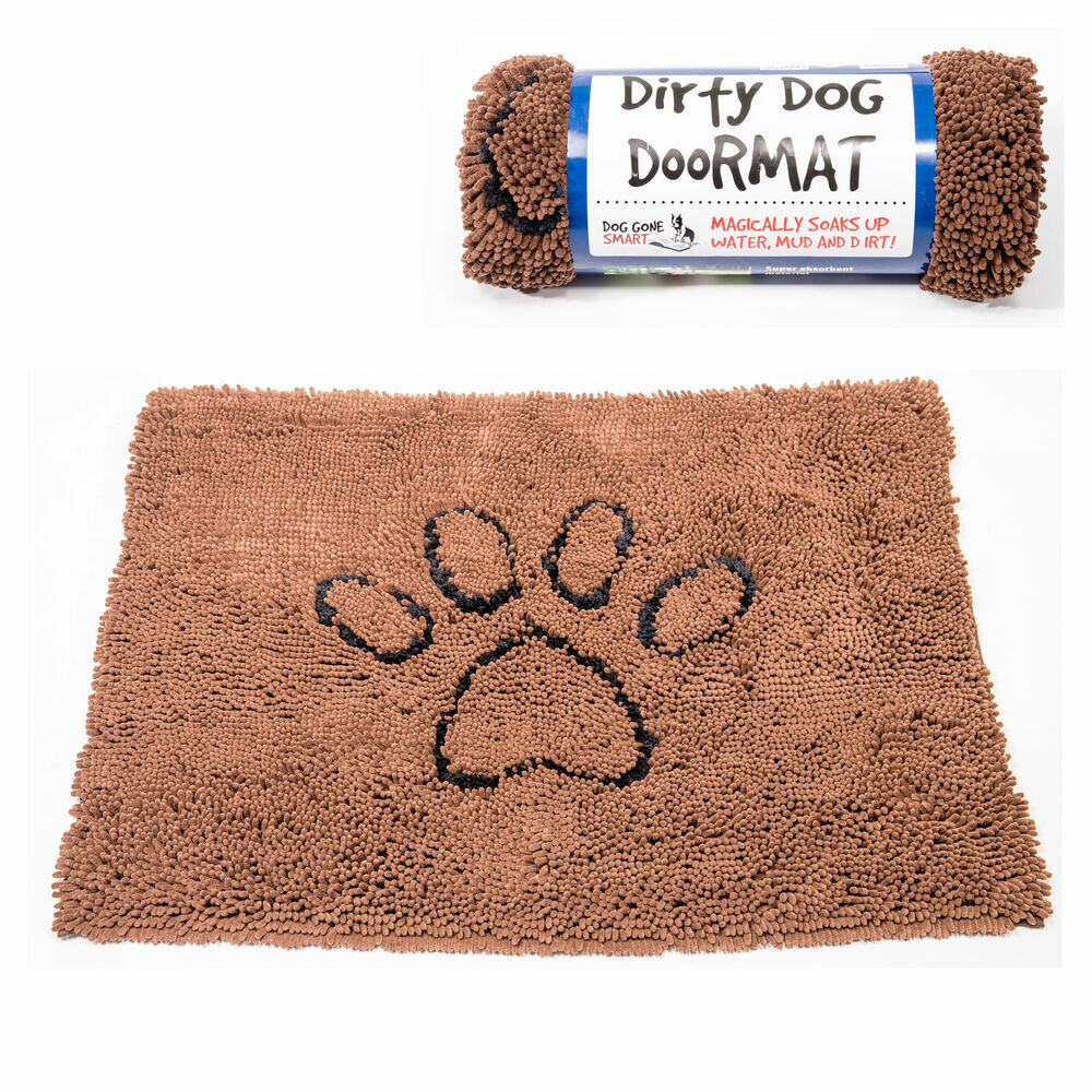Šunų kilimas Dog Gone Smart Mikropluoštai Ruda 89 x 66 cm kaina ir informacija | Guoliai, pagalvėlės | pigu.lt