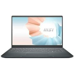 MSI 14-224XE 256 GB SSD 14" Full HD AMD Ryzen 5 kaina ir informacija | Nešiojami kompiuteriai | pigu.lt