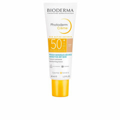 Apsauginis kremas nuo saulės su spalva Bioderma Photoderm SPF 50+, 40 ml kaina ir informacija | Kremai nuo saulės | pigu.lt