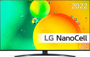 LG 43NANO766QA.AEU цена и информация | Телевизоры | pigu.lt