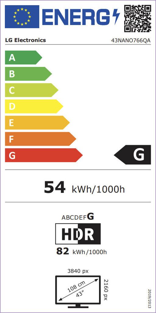 LG 43NANO766QA.AEU kaina ir informacija | Televizoriai | pigu.lt