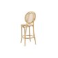 Baro kėdė DKD Home Decor, šviesiai ruda kaina ir informacija | Virtuvės ir valgomojo kėdės | pigu.lt