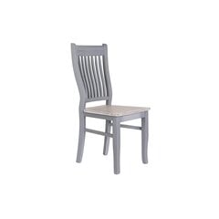 Обеденный стул DKD Home Decor Натуральный Серый Деревянный MDF цена и информация | Стулья для кухни и столовой | pigu.lt