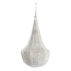 Потолочный светильник DKD Home Decor 31 x 31 x 56 cm Натуральный Белый Железо 50 W цена и информация | Люстры | pigu.lt