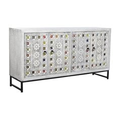 Lubinis šviestuvas DKD Home Decor Juoda Metalinis 50 W 220 V 41 x 41 x 161 cm kaina ir informacija | Vitrinos, indaujos | pigu.lt