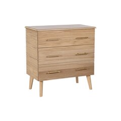 Komoda DKD Home Decor Šviesiai rudas Medžio MDF (77 x 40 x 76 cm) цена и информация | Комплекты уличной мебели | pigu.lt