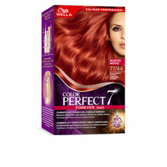 Ilgalaikiai dažai Wella Color Perfect 7 Nº 77/44, 60 ml kaina ir informacija | Plaukų dažai | pigu.lt