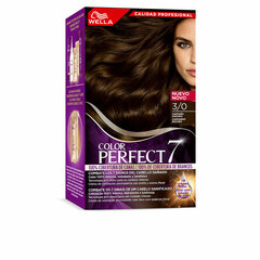 Постоянная краска Wella Color Perfect 7 Nº 3/0 цена и информация | Краска для волос | pigu.lt