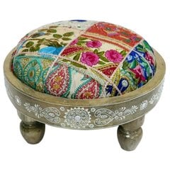 Вспомогательная мебель DKD Home Decor Разноцветный 40 x 40 x 22,8 cm Древесина манго (2 штук) цена и информация | Кресла-мешки и пуфы | pigu.lt