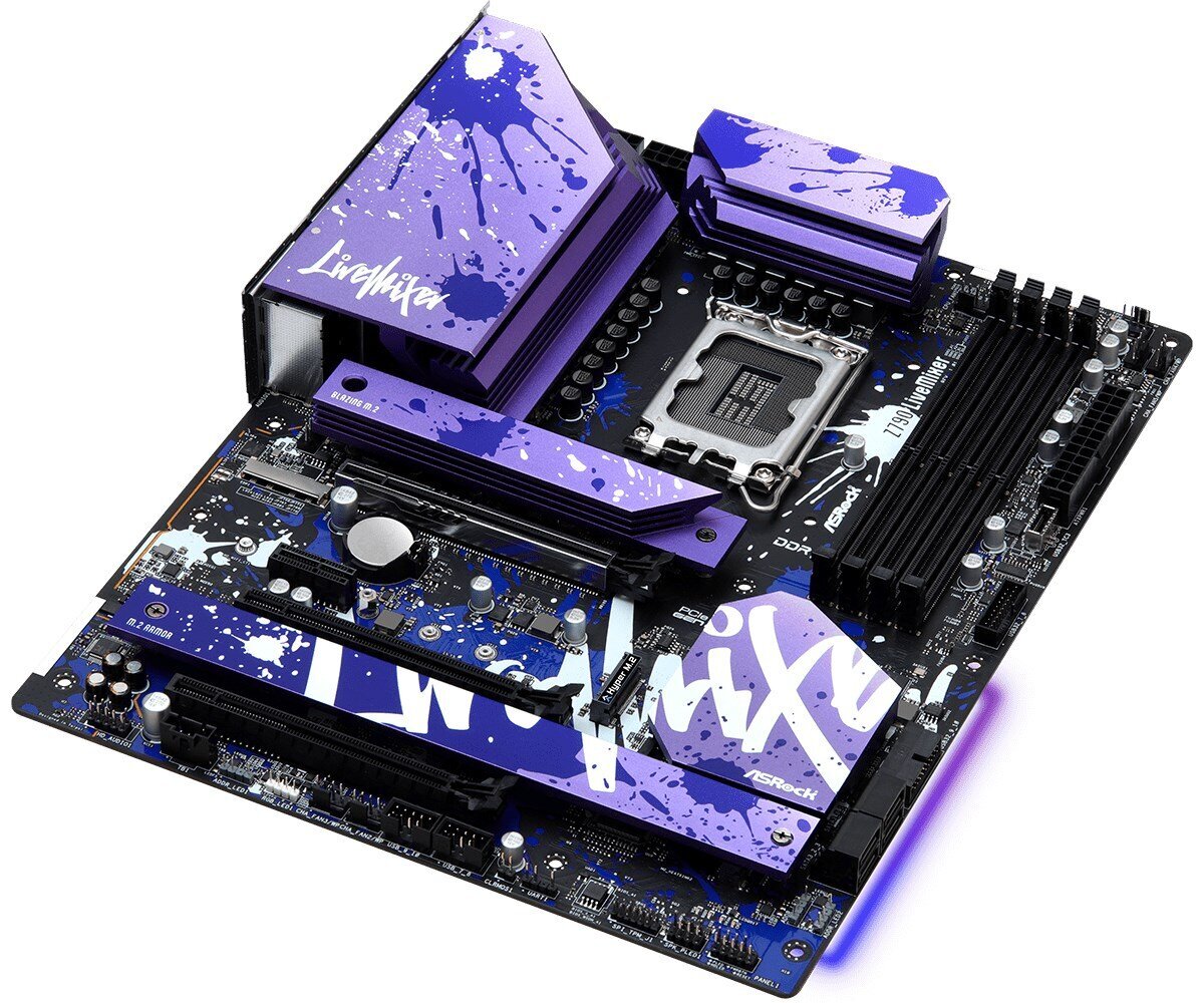 ASRock Z790 LiveMixer, ATX, LGA1700, DDR5 цена и информация | Pagrindinės plokštės | pigu.lt