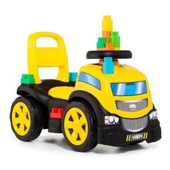 Машинка-каталка Moltó Жёлтый Грузовик Конструкторский набор цена и информация | Игрушки для малышей | pigu.lt
