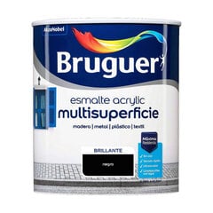 Акриловая краска Bruguer Чёрный (750 ml) цена и информация | Краска | pigu.lt