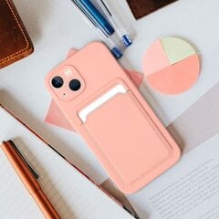Forcell iPhone 14 Plus Card pink kaina ir informacija | Telefono dėklai | pigu.lt
