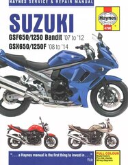 Suzuki GSF650/1250 Bandit & GSX650/1250F (07 - 14): 2007-2013 2nd Revised edition цена и информация | Путеводители, путешествия | pigu.lt