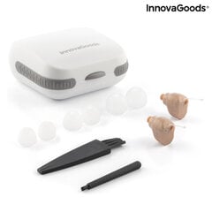 Внутриушной усилитель звука с принадлежностями Hearzy InnovaGoods 2 штук цена и информация | Слуховые аппараты | pigu.lt