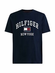 Marškinėliai vyrams Tommy Hilfiger, mėlyni kaina ir informacija | Vyriški marškinėliai | pigu.lt