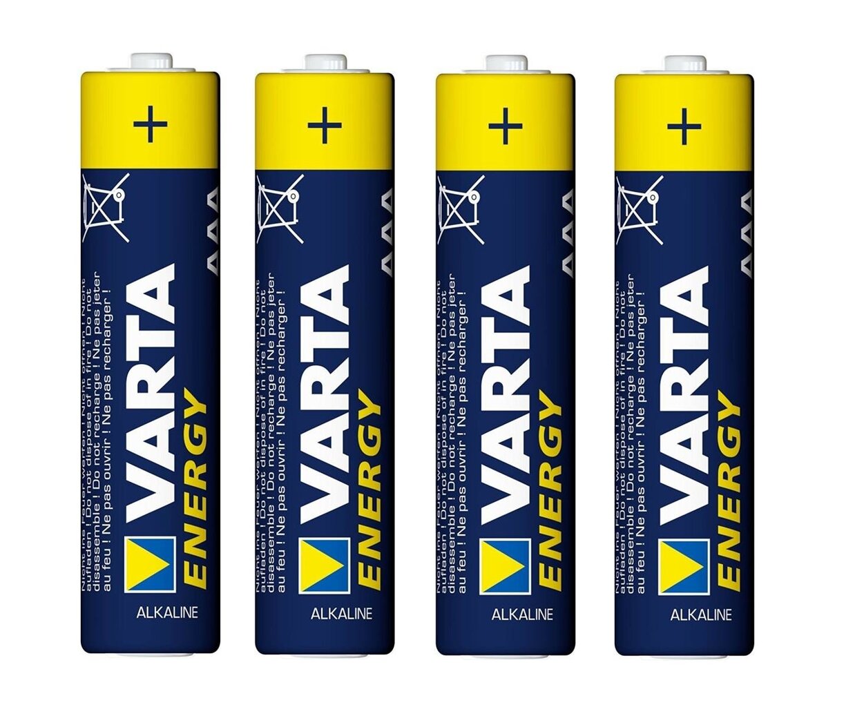 Baterija alkaline VARTA R3 (AAA) 4vnt energy kaina ir informacija | Elementai | pigu.lt