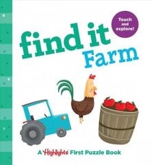Find it Farm: Baby's First Puzzle Book цена и информация | Книги для самых маленьких | pigu.lt