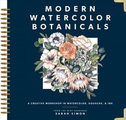 Modern Watercolor Botanicals: A Creative Workshop in Watercolor, Gouache, & Ink цена и информация | Книги об искусстве | pigu.lt