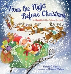 'Twas the Night Before Christmas: A Hidden Pictures Storybook цена и информация | Книги для самых маленьких | pigu.lt
