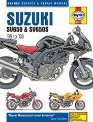 Suzuki Sv650 & Sv650S: 99-08 kaina ir informacija | Kelionių vadovai, aprašymai | pigu.lt