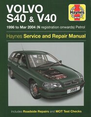 Volvo S40 & V40 Petrol: 96-04 kaina ir informacija | Kelionių vadovai, aprašymai | pigu.lt