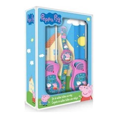 Laiktodis racijos vaikams Playset Peppa pig, įvairių spalvų, 3 vnt. kaina ir informacija | Aksesuarai vaikams | pigu.lt