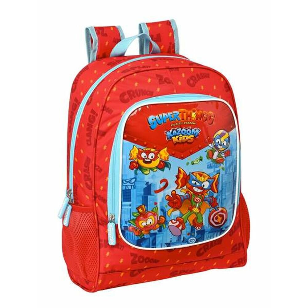 Mokyklinis krepšys SuperThings Kazoom Kids (32 x 42 x 14 cm) kaina ir informacija | Kuprinės mokyklai, sportiniai maišeliai | pigu.lt