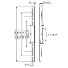 Vogel's 7233060 19-43” цена и информация | Кронштейны и крепления для телевизоров | pigu.lt