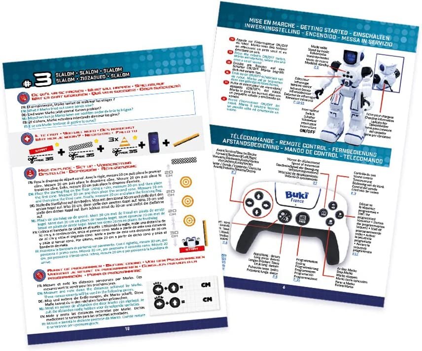 Linksmasis robotas "Marko" su 20 funkcijų kaina ir informacija | Lavinamieji žaislai | pigu.lt