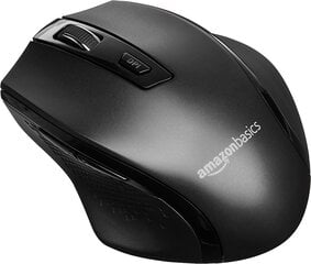 „Amazon“ pagrindai - ergonominė belaidė pelė - DPI reguliuojama - „Black & Gaming Mouse Pad“ kaina ir informacija | Pelės | pigu.lt