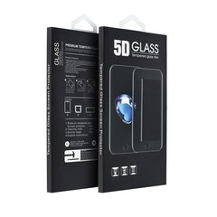 Закаленное стекло 5D на полный экран для телефона iPhone 14 Pro черный цена и информация | Защитные пленки для телефонов | pigu.lt