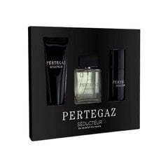 Набор Seducteur Pertegaz для мужчин: гель для душа, 230 мл + парфюмерная вода, 150 мл + дезодорант, 150 мл цена и информация | Мужские духи | pigu.lt