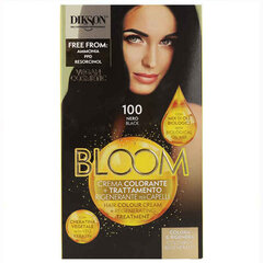 Ilgalaikiai dažai Bloom Dikson Muster 100 Juoda kaina ir informacija | Plaukų dažai | pigu.lt