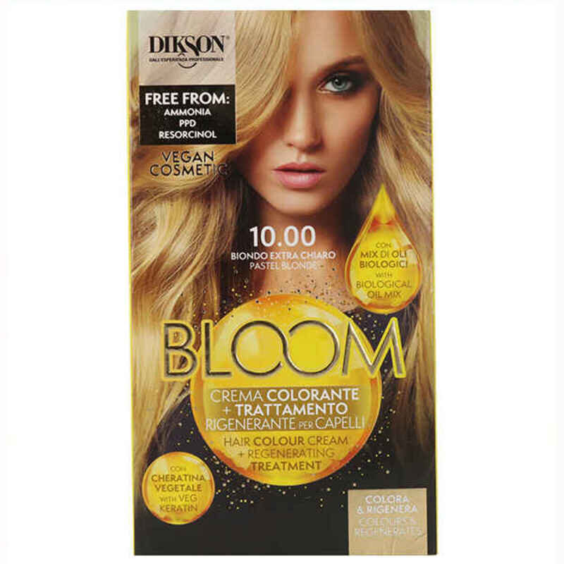Ilgalaikiai dažai Bloom Dikson Muster 10.00 Labai šviesus kaina ir informacija | Plaukų dažai | pigu.lt