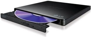 LG External Ultraslim DVD Writer (GP57EB40) цена и информация | Оптические устройства | pigu.lt