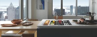 Смеситель для раковины FRANKE Manhattan Swivel side, с подключением для стиральной/посудомоточной машины цена и информация | Кухонные смесители  | pigu.lt