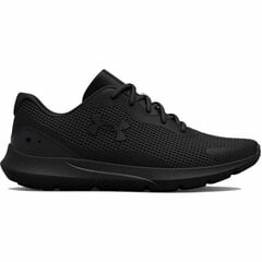 Under Armour Surge 3, Мужская беговая обувь, черный цена и информация | Кроссовки для мужчин | pigu.lt