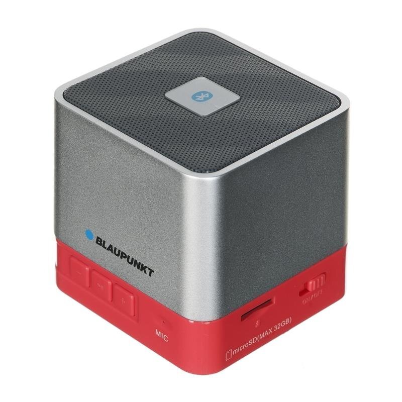 Blaupunkt BT02RD Bluetooth, raudona kaina ir informacija | Garso kolonėlės | pigu.lt