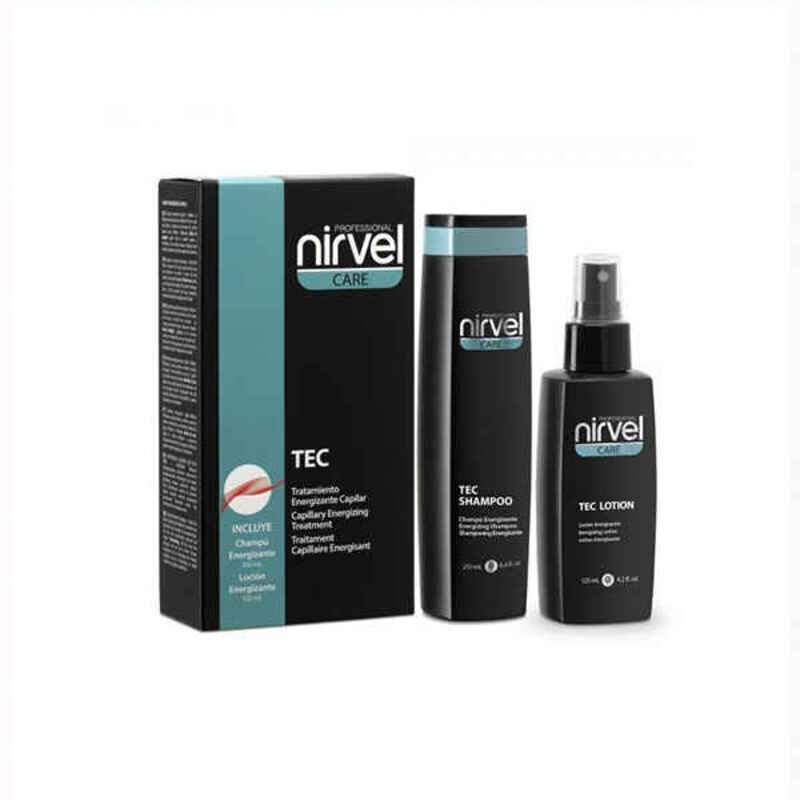 Priemonių nuo plaukų slinkimo rinkinys Nirvel Tec 250 ml šampūnas + 125 losjonas kaina ir informacija | Priemonės plaukų stiprinimui | pigu.lt