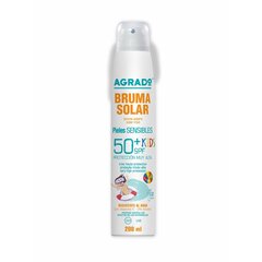 Purškiklis nuo saulės agrado kids spf50+, 200 ml kaina ir informacija | Kremai nuo saulės | pigu.lt