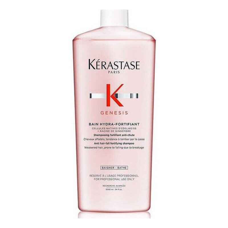 Šampūnas Kerastase Genesis Bain Hydra Fortifiant, 1000 ml kaina ir informacija | Šampūnai | pigu.lt