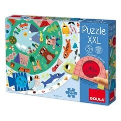 Puzzle Поиск животных  Discover Animals Goula 53177 цена и информация | Пазлы | pigu.lt